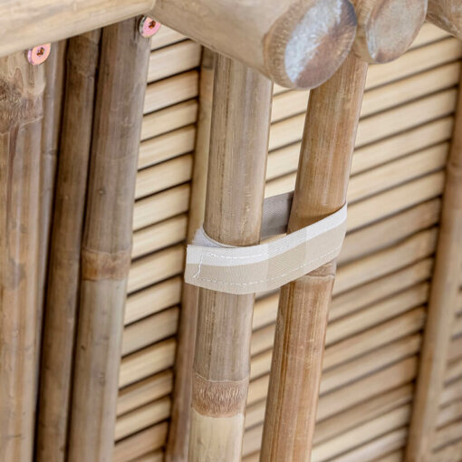 Korfu Bamboo Module Pouf