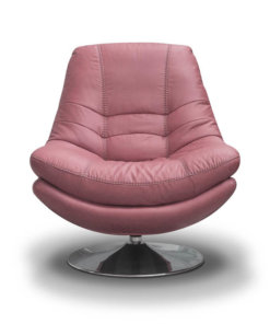 Axis Blush Pink Swivel Chair