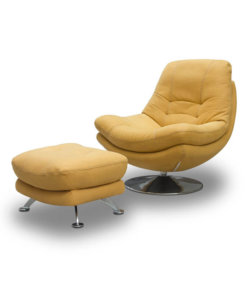 Axis Yellow Swivel Chair