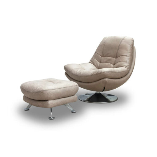 Axis Light Grey Swivel Chair