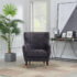 Pippa Dark Grey Fabric Armchair