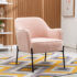 Susana Pink Fabric Armchair