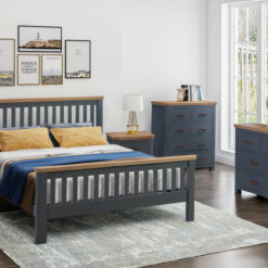 Treviso Midnight Blue Bedroom Collection
