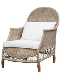 French Chair in Wicker