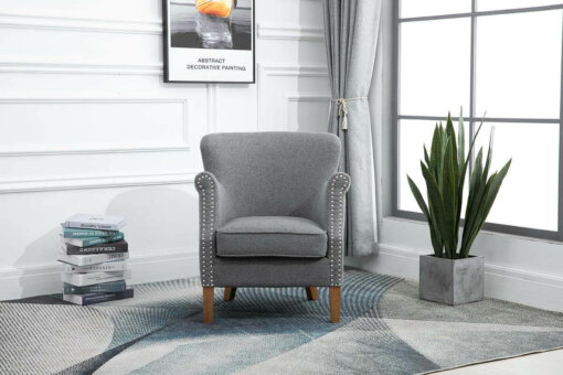 Dakota Grey Armchair
