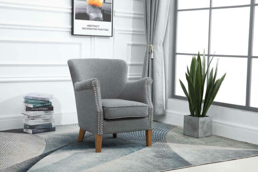 Dakota Grey Armchair