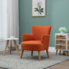 Keira Sunburnt Orange Armchair
