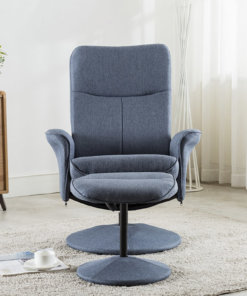 Natalia Blue Chair & Stool