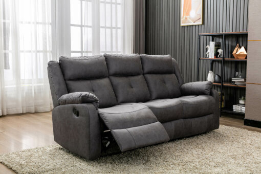 Casey Grey 3 Seater Sofa