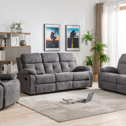 Charlie Fabric Recliner Sofa Suite