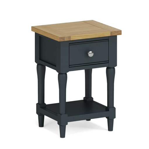 Chichester Charcoal Lamp Table