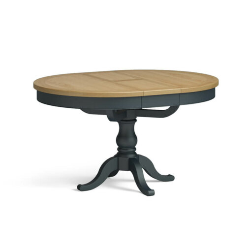 Chichester Charcoal Round Extending Dining Table