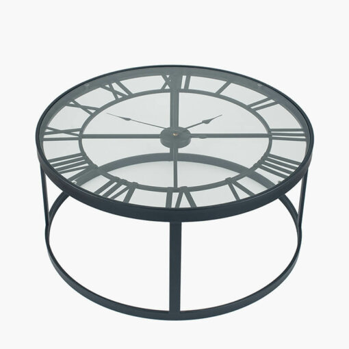 Regency Clock Coffee Table