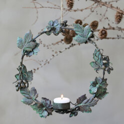 Wreath Tealights With Hanger