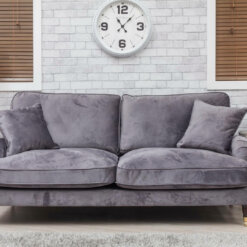 Rupert Grey 3 Seater Sofa