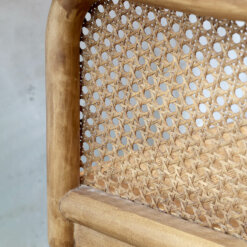 Old French Wicker Office Chair