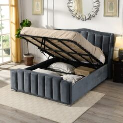 Clare Grey Gaslift Bed Frame