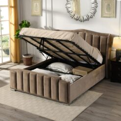 Clare Mink Gas Lift Bed Frame
