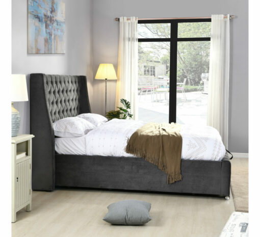 Jersey Gaslift Fabric Bed Frame