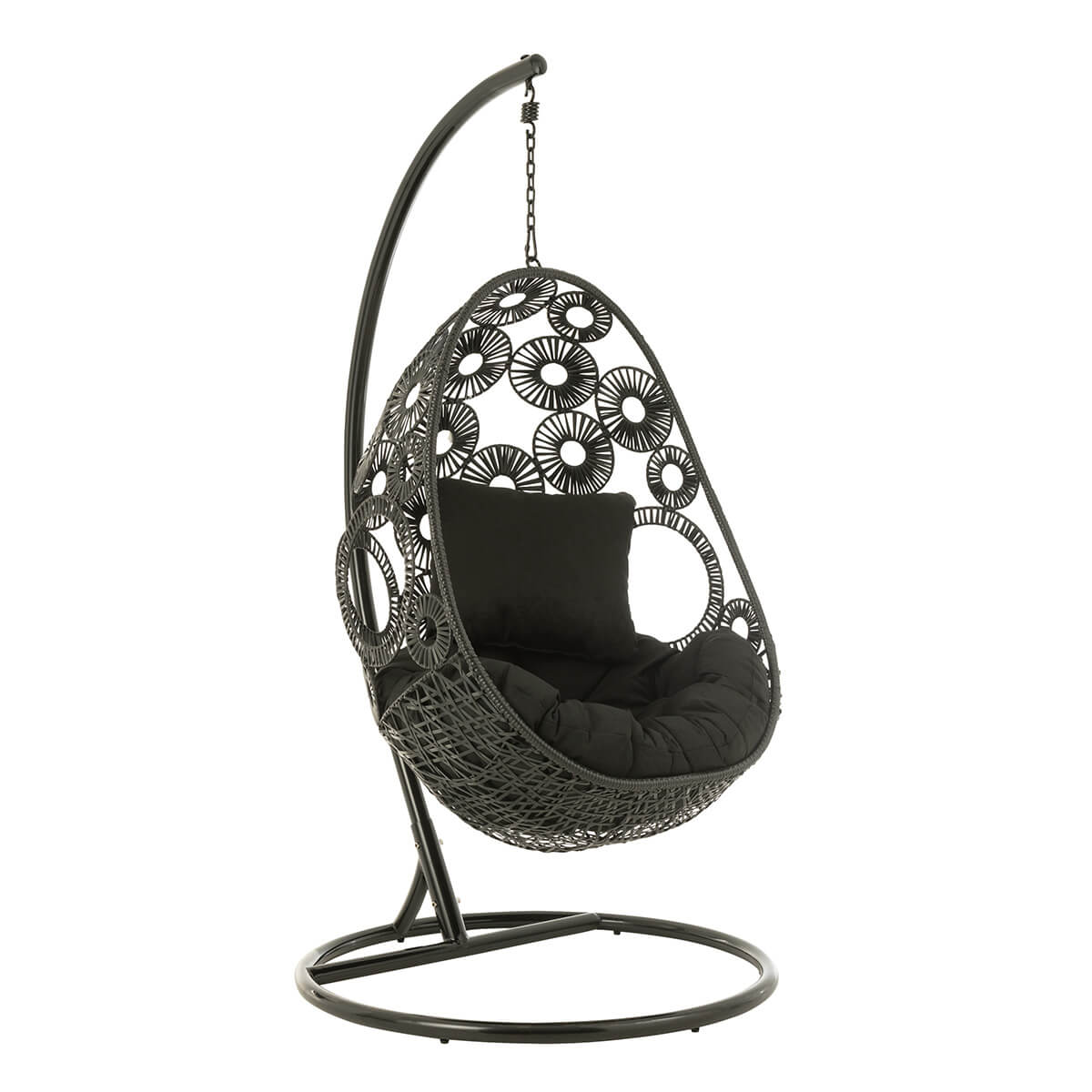 Bula Black Hanging Chair