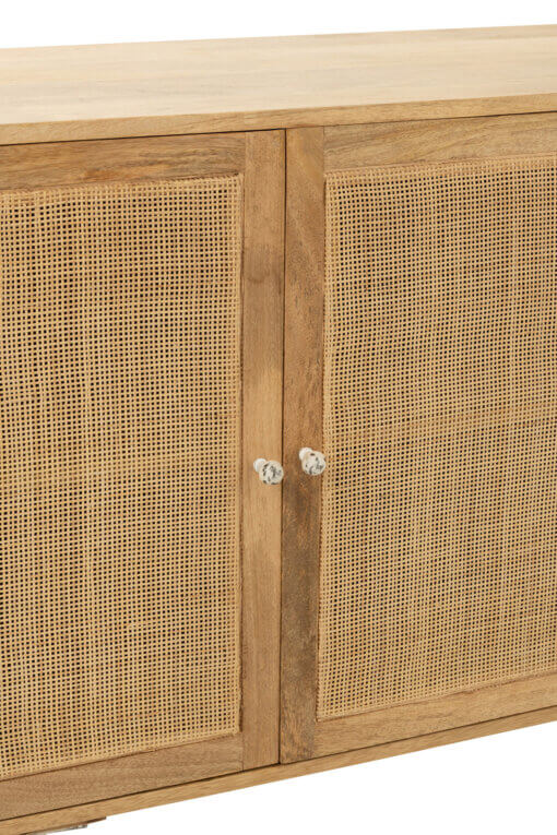 Weaving Wood Natural Sideboard