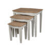 Annabelle Wood Top Nest of Tables