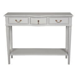 Annabelle Painted Double Console with Shelf