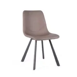 Bari Vintage Beige PU Chair