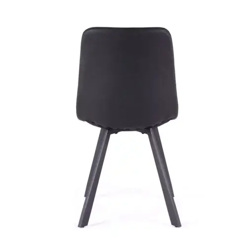 Bari Vintage Black PU Chair