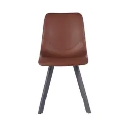 Bari Vintage Cognac PU Chair