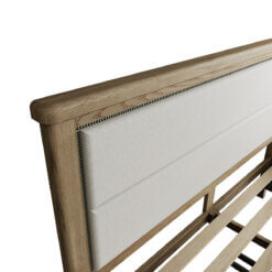 Hossegor 6' Fabric Bed Frame & Drawer Footboard