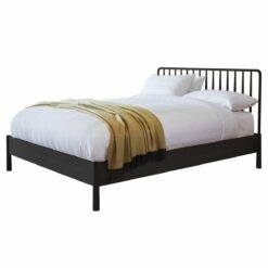 Wycombe Black Spindle Bed Frame