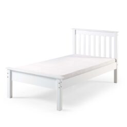 Arizona 3ft White Low End Bed Frame