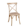 Natural Crossback Dining Chair