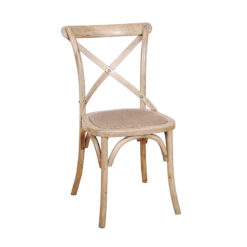 Natural Crossback Dining Chair