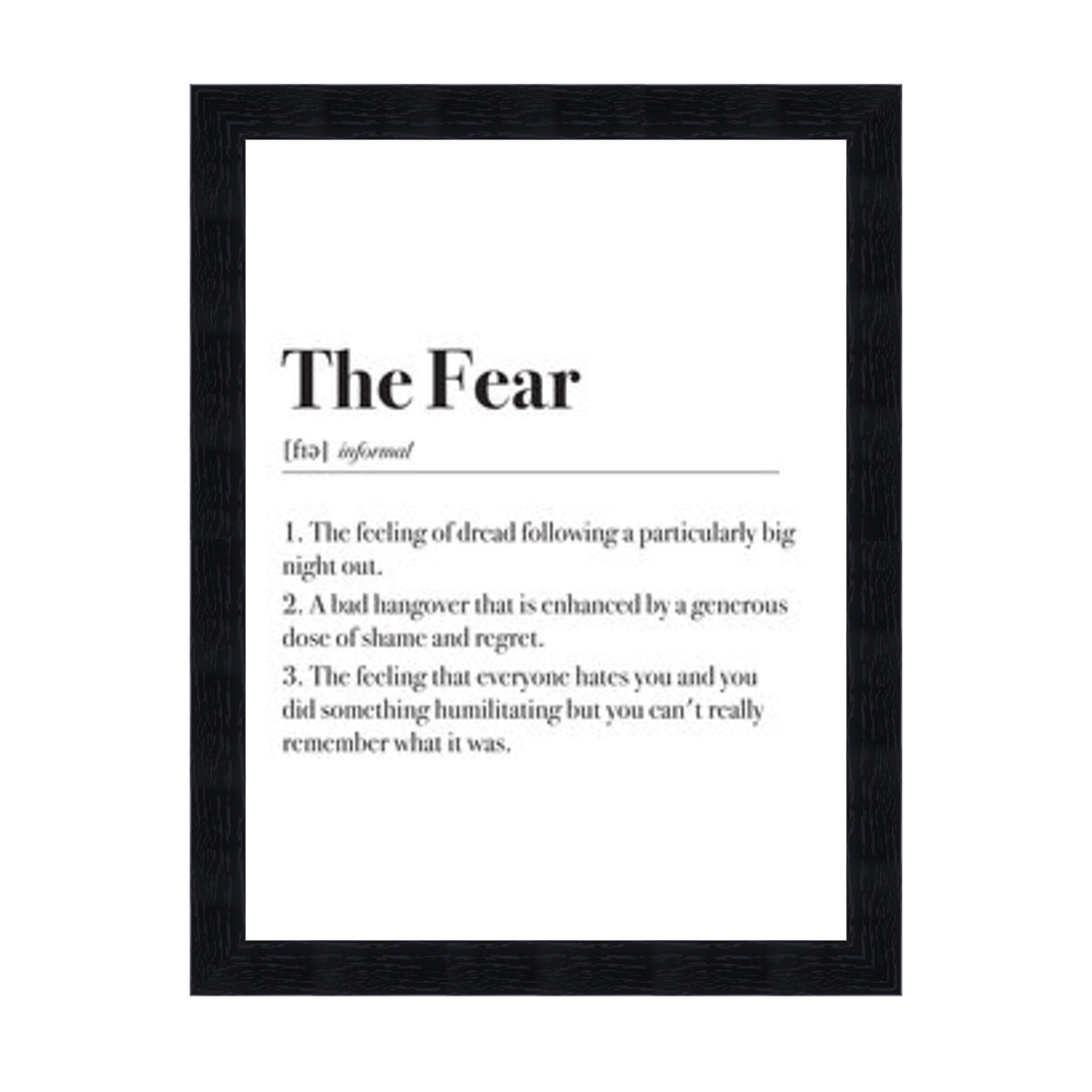 The Fear Irish Sayings Art