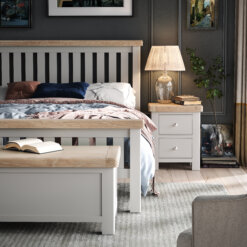 Salcombe Light Grey Bedroom