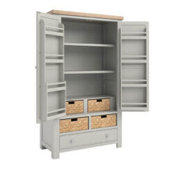 Alternative view of Doune Full Length Larder Taupe