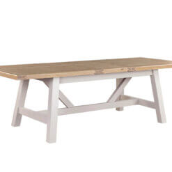 Doune Refectory Extending Dining Table 1900-2350 Taupe