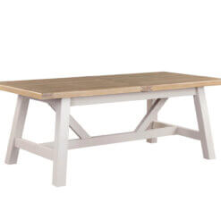 Alternative view of Doune Refectory Extending Dining Table 1900-2350 Taupe