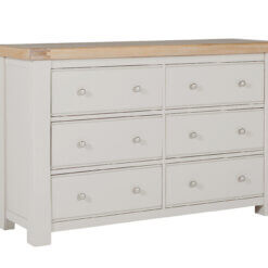 Doune 6 Drawer Dressing Chest Taupe